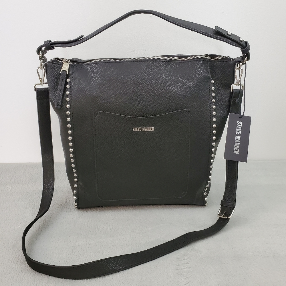 STEVE MADDEN BMILLER CROSSBODY HOBO BAG